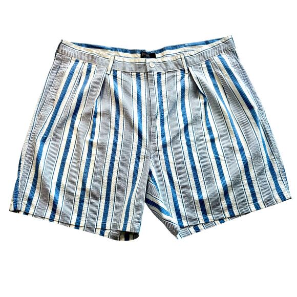 Polo by Ralph Lauren Other - Polo Ralph Lauren Seersucker Shorts Tyler Blue White Stripes Men’s 42 VTG Preppy
